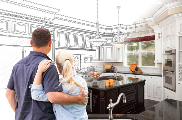 Professional Kitchen Island Installation technician working in Missouri City, TX
